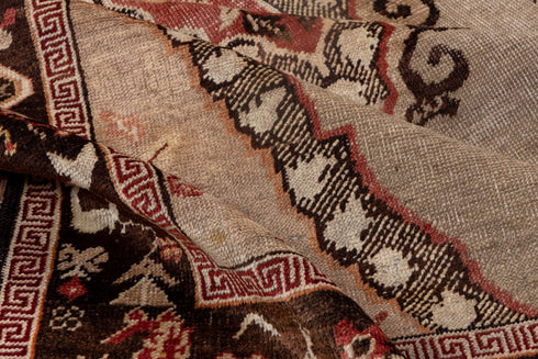 Vintage Oushak Area Rug (4' x 6')